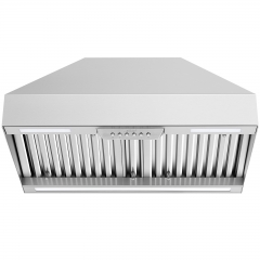 Akicon 30 Inch Range Hood Insert, 600 CFM Ultra-Quiet Stainless Steel Ducted Vent Hood Insert with Dimmable LED Lights and Dishwasher Safe Filters