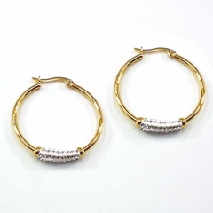 Stainless steel jewelry earrings