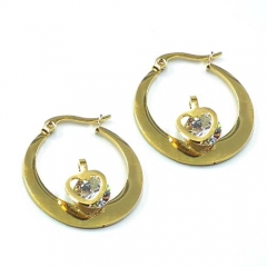 Stainless steel jewelry earrings