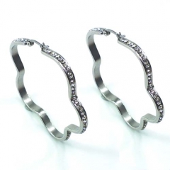 Stainless steel jewelry earrings