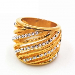 Stainless steel jewelry, European and American ring wholesale