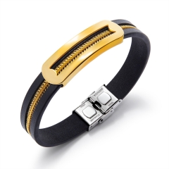 Stainless steel men's jewelry Bracelet