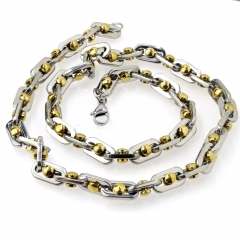 Wholesale stainless steel jewelry men's chain necklace