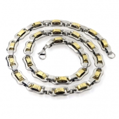 Wholesale stainless steel jewelry men's chain necklace