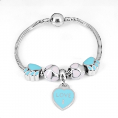 Stainless steel jewelry Pandor a Charms Bracelet wholesale