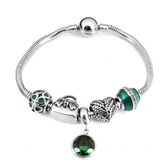 Stainless steel jewelry Pandor a Charms Bracelet wholesale