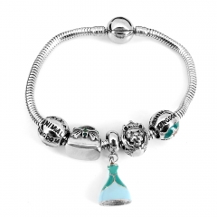 Stainless steel jewelry Pandor a Charms Bracelet wholesale