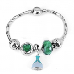 Stainless steel jewelry Pandor a Charms Bracelet wholesale