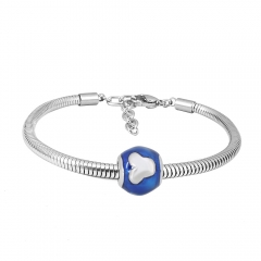 Stainless steel jewelry Pandor a Charms Bracelet wholesale