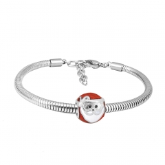 Stainless steel jewelry Pandor a Charms Bracelet wholesale