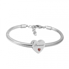 Stainless steel jewelry Pandor a Charms Bracelet wholesale