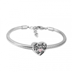 Stainless steel jewelry Pandor a Charms Bracelet wholesale