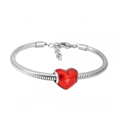 Stainless steel jewelry Pandor a Charms Bracelet wholesale