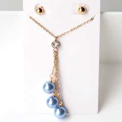 Stainless steel jewelry Earrings necklaces  set Wholesale