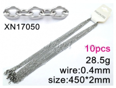 Stainless steel jewelry Necklace Chain Wholesale