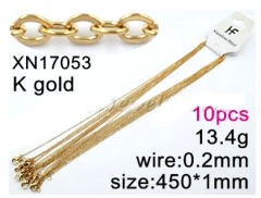 Stainless steel jewelry Necklace Chain Wholesale
