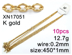 Stainless steel jewelry Necklace Chain Wholesale