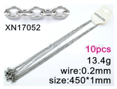 Stainless steel jewelry Necklace Chain Wholesale