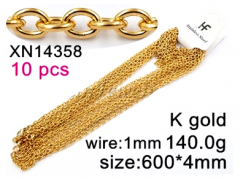 Stainless steel jewelry Necklace Chain Wholesale
