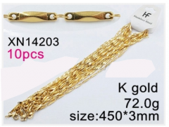 Stainless steel jewelry necklace chains 10pcs Wholesale