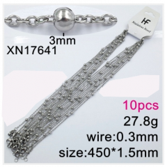 Stainless steel jewelry necklace chains 10pcs Wholesale