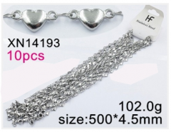 Stainless steel jewelry necklace chains 10pcs Wholesale