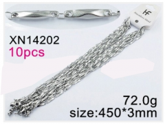 Stainless steel jewelry necklace chains 10pcs Wholesale