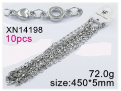 Stainless steel jewelry necklace chains 10pcs Wholesale
