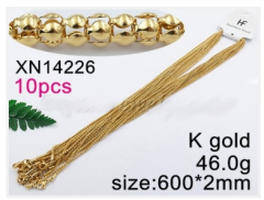 Stainless steel jewelry necklace chains 10pcs Wholesale