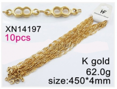 Stainless steel jewelry necklace chains 10pcs Wholesale