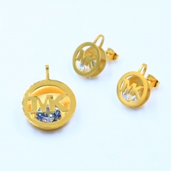 Stainless steel jewelry Pendant Earrings set Wholesale