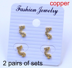 Copper jewelry Earrings wholesale