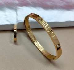 Stainless steel jewelry Ring bracelet set Wholesale