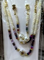 Stainless steel jewelry Necklace Earrings Ring bracelet set Wholesale