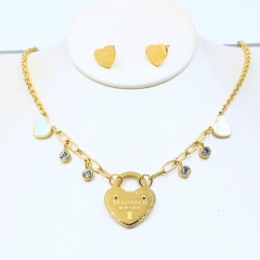 Stainless steel jewelry necklace earring Wholesale