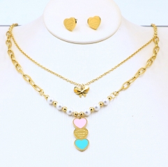 Stainless steel jewelry necklace earring Wholesale