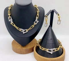 Stainless steel jewelry necklace earring Bracelet Wholesale