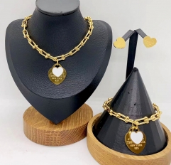 Stainless steel jewelry necklace earring Bracelet ring Wholesale