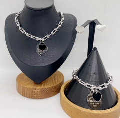 Stainless steel jewelry necklace earring Bracelet ring Wholesale