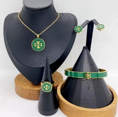 Stainless steel jewelry necklace earring Bracelet ring Wholesale