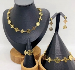 Stainless steel jewelry necklace earring Bracelet ring Wholesale