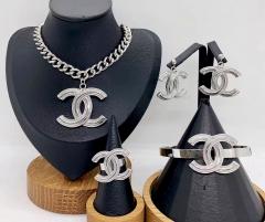 Stainless steel jewelry necklace earring Bracelet ring Wholesale