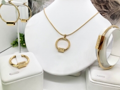 Stainless steel jewelry necklace earring Bracelet ring Wholesale