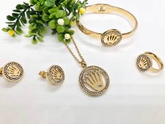 Stainless steel jewelry necklace earring Bracelet ring Wholesale