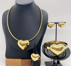 Stainless steel jewelry necklace earring Bracelet ring Wholesale