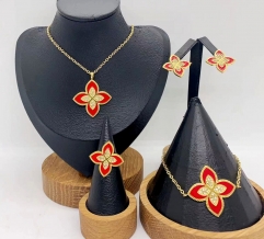 Stainless steel jewelry necklace earring Bracelet ring Wholesale