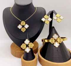 Stainless steel jewelry necklace earring Bracelet ring Wholesale