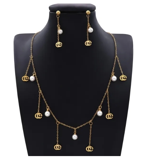 Stainless steel jewelry necklace earring Wholesale