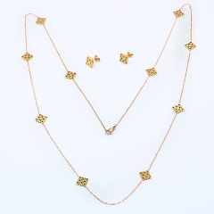 Stainless steel jewelry necklace earring Wholesale