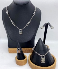 Stainless steel jewelry necklace earring bracelet ring Wholesale